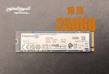  8 هاردسك مستعمل SSD - MINI SSD - M.2