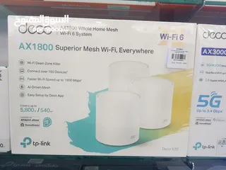  1 Tp-link deco x20 whole home mesh wi-fi-6 system