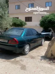  3 متسوبيشي لانسر 1997 موجوده في جرش في مجال للتفاوض بشي بسيط