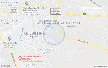  2 ارض 850 م في الجبيهة خربة مسلم قرب الدفاع المدني .. قرب دوار المغناطيس