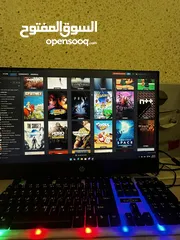  30 حساب ستيم يحتوي 8971 لعبة وافضل الالعاب منها gta و horizons call of duty والسعر قابل التفاوض