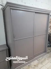  1 غرفة نوم شبابيه خشب لاتيه وزان كامل بحال الوكاله بيع وشراء الاثاث المستعمل