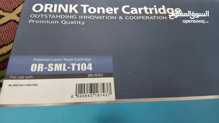  2 مجموعة أحبار طابعات ليزر لون اسود - LASER PRINTER BLACK TONER