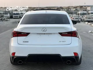  12 لكزس IS250 V6 2.5 F-SPORT موديل 2015 وارد امريكا دفع خلفى سنجل