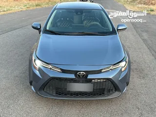  2 تويوتا كرولا هايبرد 2020 بحاله ممتازه ب 12800