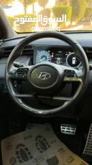  14 هونداي توسان NLine ترخيص 2022 محرك 1600 هايبرد plug in/يقطع على الشحنه 65 كيلو متر 271 حصان