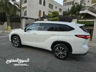  19 تويوتا هايلاندر 2020 هايبرد فحص كامل XLE فل كامل مع فتحه جمرك جديد بحالة الوكاله بسعر مغري