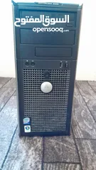  8 متوفر كمبيوترات نوع dell  4GB RAM Core i2المعالج 128 ssd  260GB مع شاشة وكيبورد وماوس