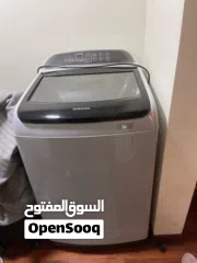  1 غسالة سامسونج استخدام سنه نظيف جدا كبير 11 كيلو .. لا يوجد اي عيوب  Samsung fully automatic washer