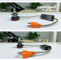  2 مصابيح سيارات قوي led