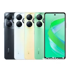  3 INFINIX SMART 8 (64GB) / RAM 4 NEW /// انفينكس سمارت 8 ذاكرة 64 الرام 4 الجديد