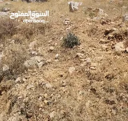  5 قطعه ارض مطله للبيع في السلط نقب الدبور سكن ج