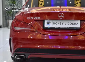  16 Mercedes Benz CLA ( 2016 Model ) in Red Color GCC Specs