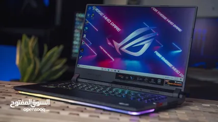  17 لابتوب  ASUS Rog Strix Scar 15 G533 165HZ 2K Gaming