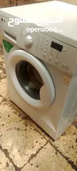  3 غساله فل اتوماتيك ال جي 7 كيلو شغاله ميه بالميه مع ثلاجه صغيره