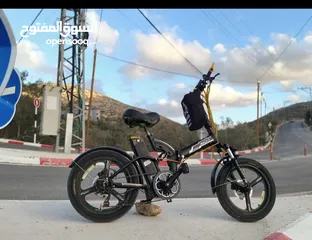  2 بسكليت كهرباء موجود في اجنسنيا نابلس