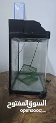  5 Fish Tank with water filter Used and Clean. Filter working condition..