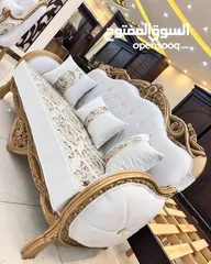  3 طقم كنب زان مصري بالكامل
