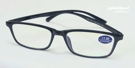  12 نظارات قراءة جاهزة مزودة بمادة Blue     نظارات قراءة جاهزة
