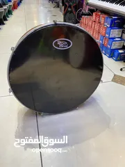  3 دف كاتم طار خشب عريض