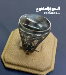  16 خواتم فضة رجالي عدد 20 خاتم