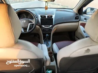  2 هيونداي اكسنت 2014 أوتوماتيك فحص كامل خصوصي اصلي ممشى قليل