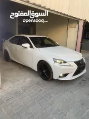  1 LEXUS IS250 GCC 2015 خليجي رقم 1 داخليه احمر ارباكات وكالة