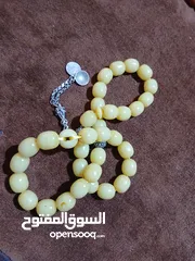  2 سبحه مسبحه مسباح   مسكي الماني انتيك  انتيك قديم جدا  رائحه عبق الزمان عطاب قوي
