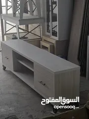  4 طاولات شاشه خشب 18م كفاله 5سنوات جميع الوان