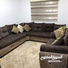  9 طقم كورنر مستعمل 9 مقاعد تفصيل
