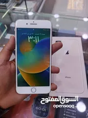  2 نظيف جدا IPhone 8plas 64g  مع الكرتونه وكامل اغراضو