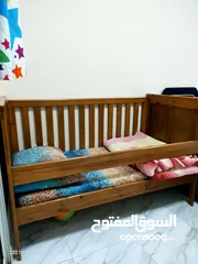  2 للبيع سرير اطفال ممتاز kids bed (cot)