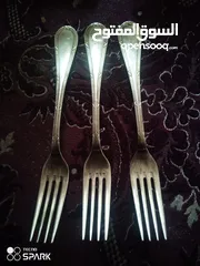  3 شوكه انتيك مستعمله عدد 3 لهواه جمع الانتيك