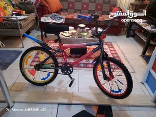  1 بسكليت BMX اصلي قياس 20  انش بريك رجل بحاله ممتازه بسعر مناسب