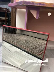  3 مكتب دراسي ومراية وعلاقة ملابس خشب لاتيه للبيع