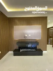  15 شقة فاخر شبة ارضي في طريق المطار الحويطي 170 متر داخلي و خارجي 170 متر بسعر مميز وتشطيب فلل