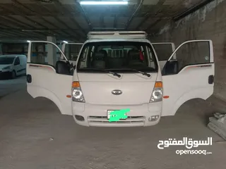  2 بك اب كيا بنجو دبل كابين للبيع بحالة جيد جدا