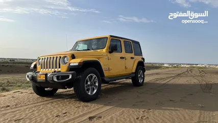  4 جيب رانجلر صحارى Jeep Wrangler Unlimited 2019 Full Option