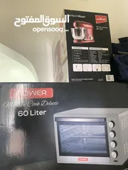  2 Power oven and mixer