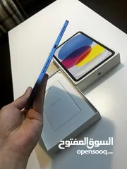  5 iPad 10  شرق اوسط شبه جديد مع قلم وكفو سمارت