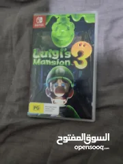  8 لعبة نينتندو                                  luigi's mansion 3نينتندو سويتش مع كينترولار