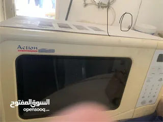  3 غاز مع فرن للبيع  30 ميكرويف  صوبة غاز