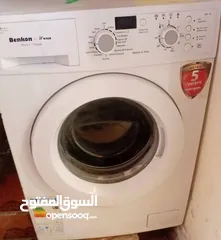  1 غساله بحاله الوكاله