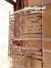  5 شباك متر ونص ب متر ونص بدون حلق مع حماية 50دينار