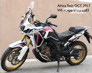  1 Very well maintained Africa Twin DCT 2017 - low milage