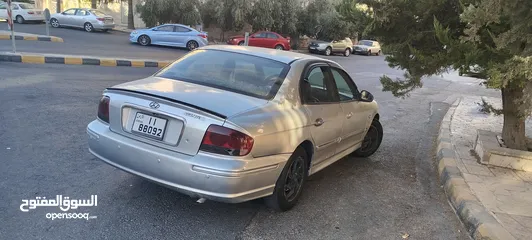  10 سيارة هونداي سوناتا 2002 للبيع لون سلفر