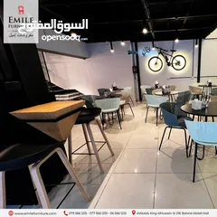  6 كرسي عظم أرجل معدن بألوان جذابة ومتانة عالية