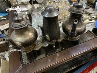  23 نحاسات و فضه للبيع