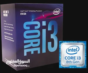  1 معالج i3 8100 بسعرر حرق
