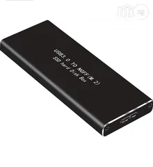  1 SSD HARD DISK BOX EXTERNAL CASE USB 3.0 NGFF(M.2)حافظة هادريسك اسس دي خارجية 